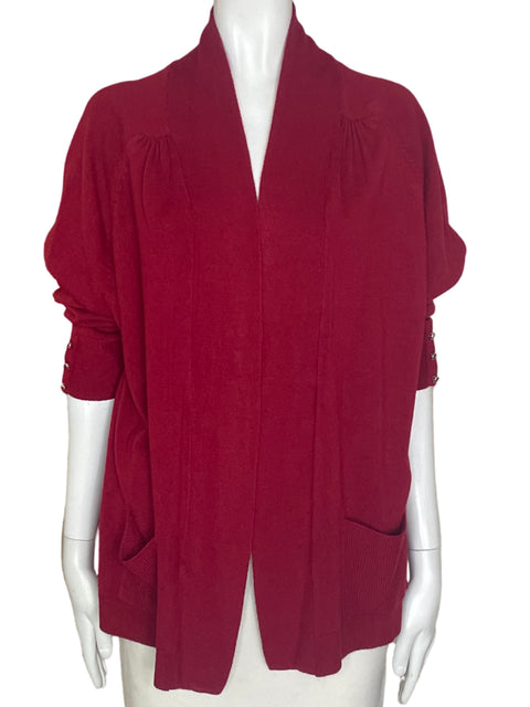 Chaleco M&s Liso Rojo - Talla XL