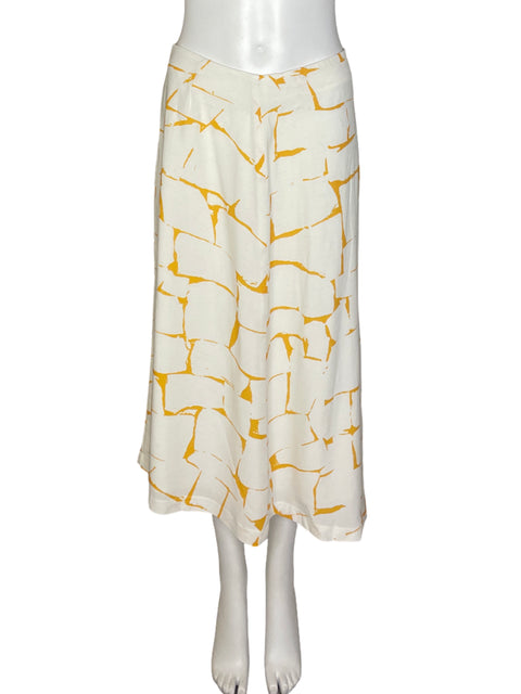 Falda Tesoro Tps Corte a Figuras asimetricas Amarillo - Talla S