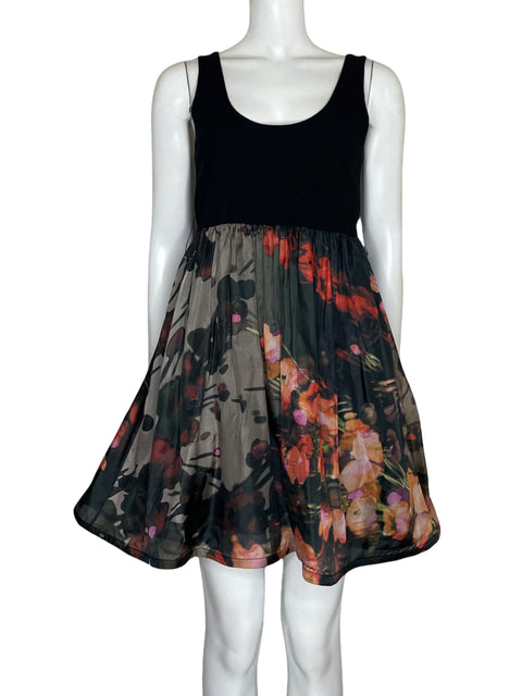 Vestido Alice + Olivia Mini Sin mangas Negro - Talla S