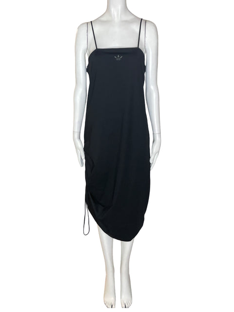 Vestido Adidas Midi Tiras Negro - Talla L