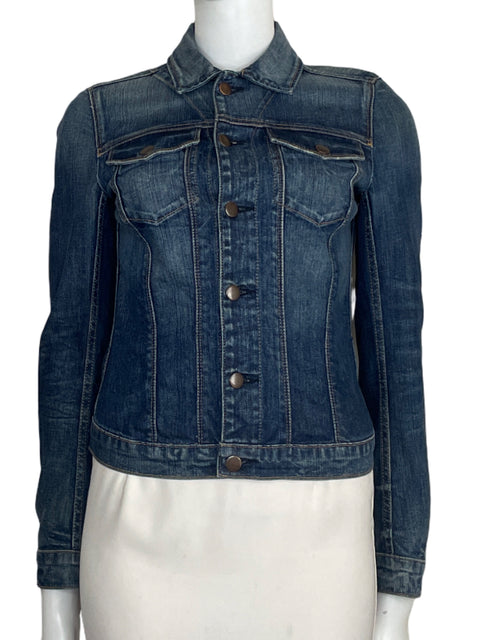 Chaqueta 7 For All Mankind Denim Bolsillos Azul - Talla XS