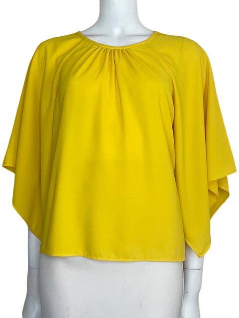 Blusa Zara Mangas fluidas Amarillo - Talla M