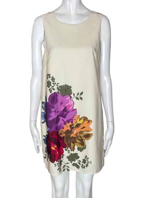 Vestido Westmoon Fluido Estampado Blanco - Talla S