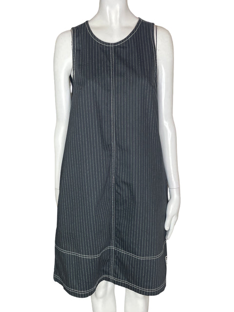 Vestido Adidas Rayas Sin mangas Azul - Talla L
