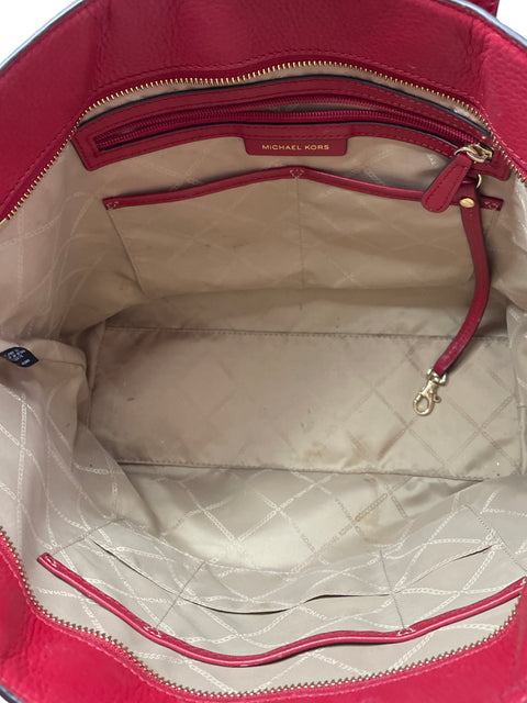 Cartera Michael Kors Cuero Rojo - Talla U