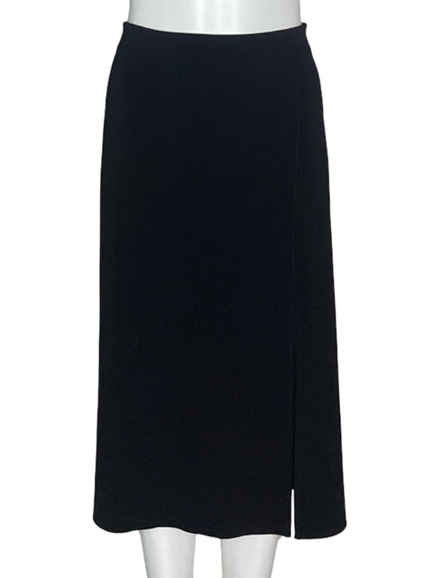 Falda Mng Midi Recto Negro - Talla XL