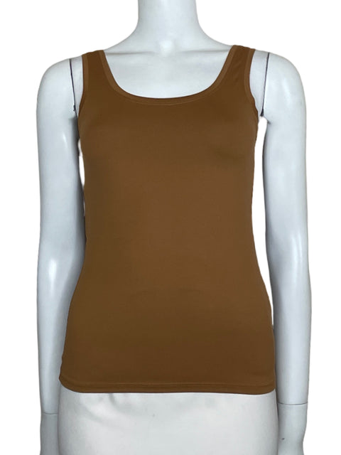 Top Karen Kane Tank Stretch Marrón - Talla S