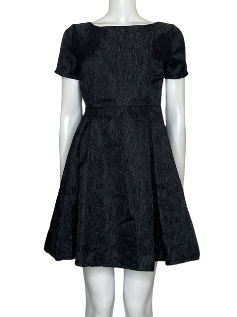 Vestido Ink Pinzas Mini Negro - Talla S