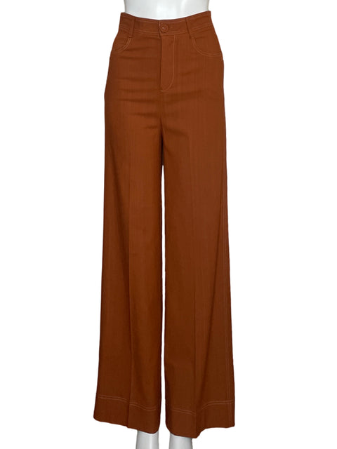 Pantalón Oasis Recto Naranja - Talla 4