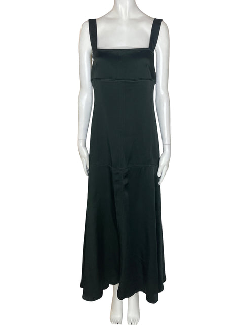 Vestido Zara Tiras Suelto Negro - Talla S