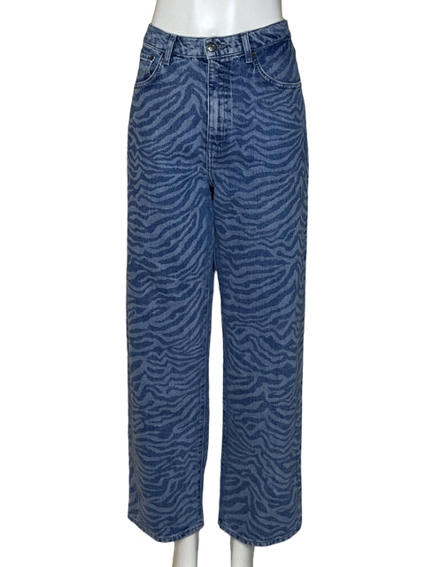 Jean Bimba Y Lola Estampado Azul - Talla 40