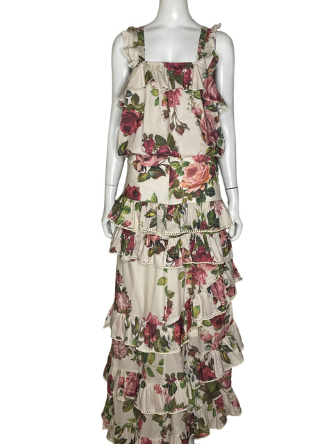 Conjunto Especia Floral Vuelos Verde - Talla M