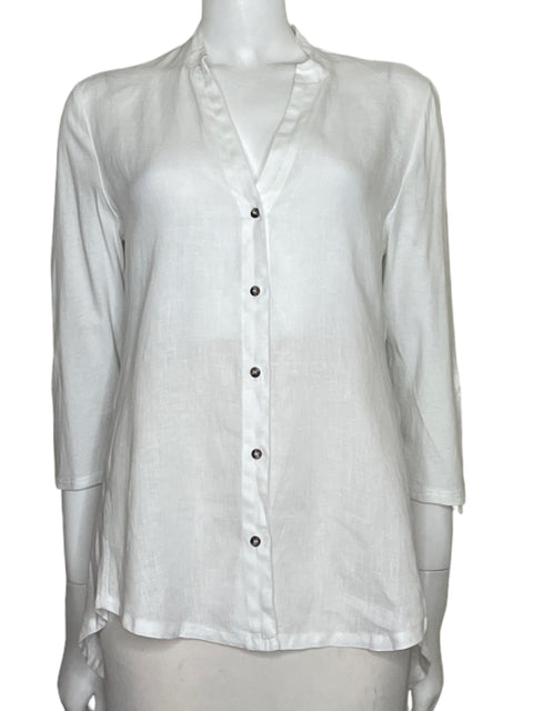 Camisa Tesoro Tps Fluida Blanco - Talla U