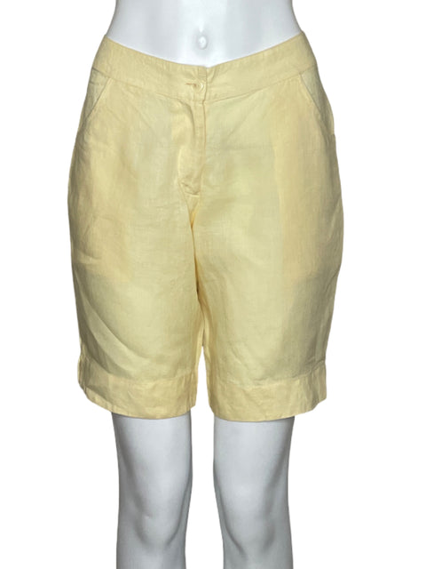 Short Ketty Tinoco Bermuda Amarillo - Talla 8