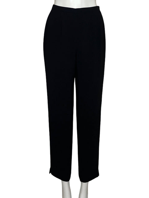 Pantalón Emanuel Ungaro Relaxed fit Negro - Talla 6
