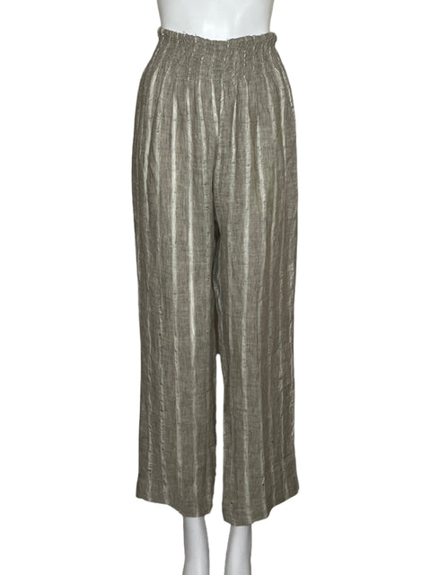 Pantalón Marilu Relaxed fit Beige - Talla M