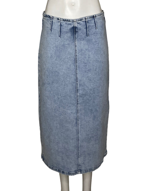 Falda Most Wanted Jean Midi Azul - Talla 8