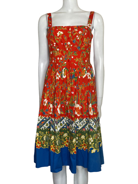 Vestido Tory Burch Dayton Naranja - Talla 4