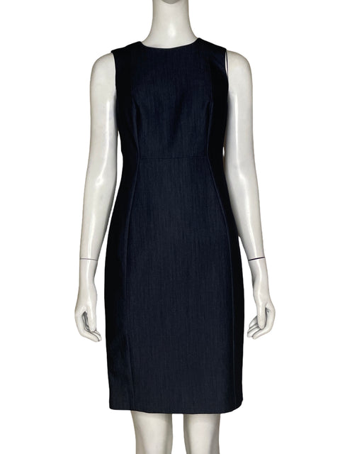 Vestido Calvin Klein Midi Gris - Talla S