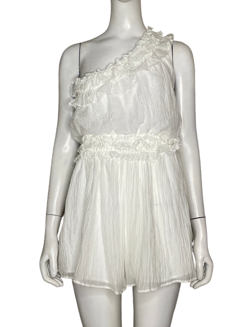Mono Do + Be Asimétrico Blanco - Talla S