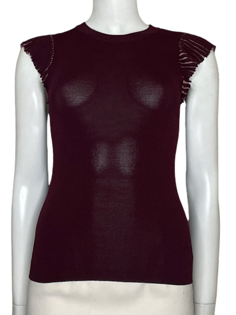 Top Sfera Knit Rojo - Talla S