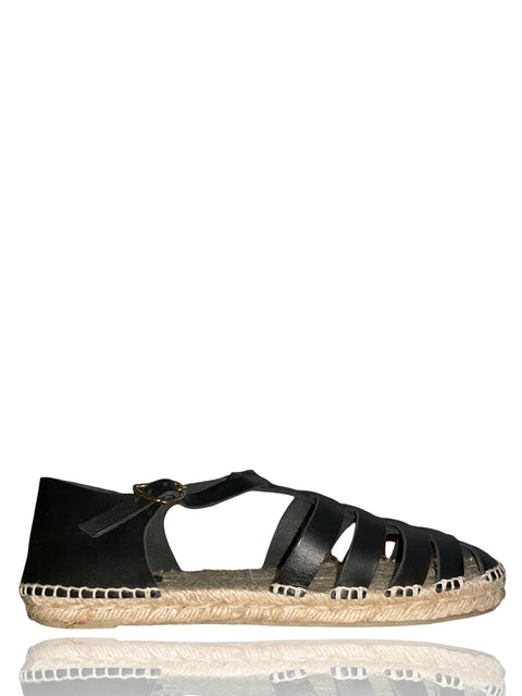 Calzado Castañer Yute Negro - Talla 39