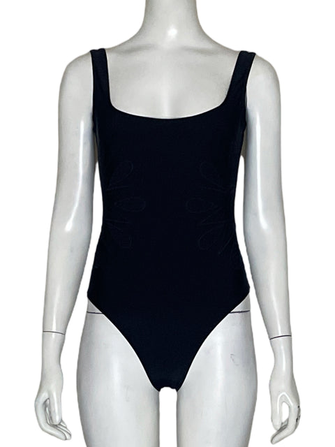 Bañador Farm Rio Flor Bordado Negro - Talla S