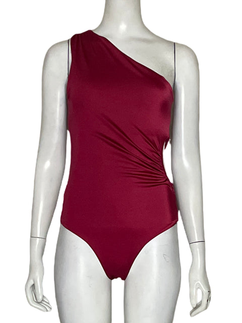 Bañador Mar De Lua Asimétrico Rojo - Talla S
