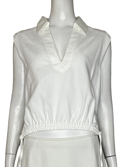 Blusa Rag & Bone Cuello v Blanco - Talla XS