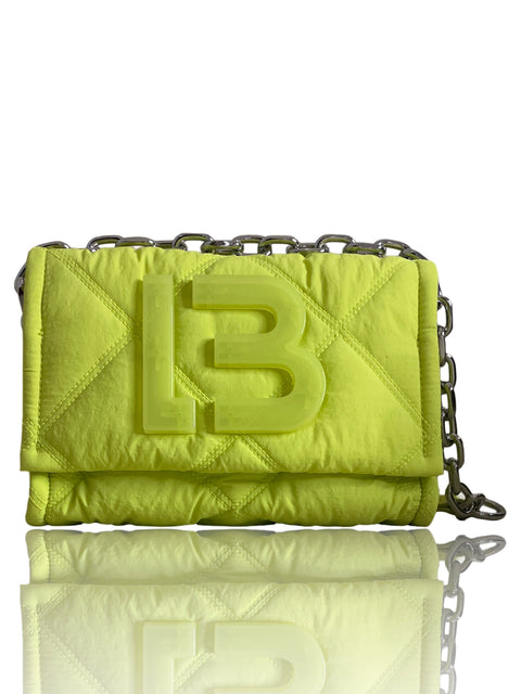 Cartera Bimba Y Lola Acolchada Cadena Verde - Talla U