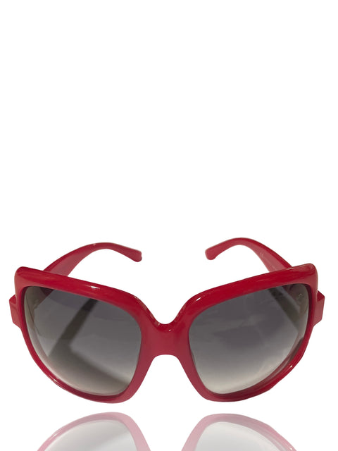 Lentes De Sol Christian Dior Rojo - Talla U