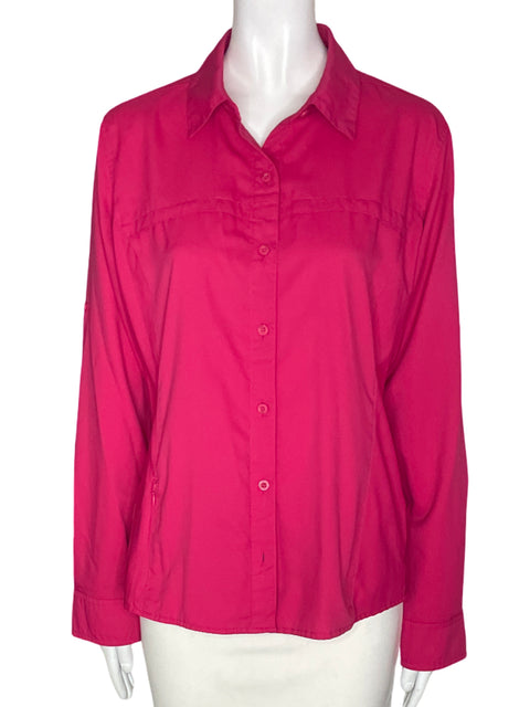 Blusa Magellan Manga larga Botones Rosado - Talla M