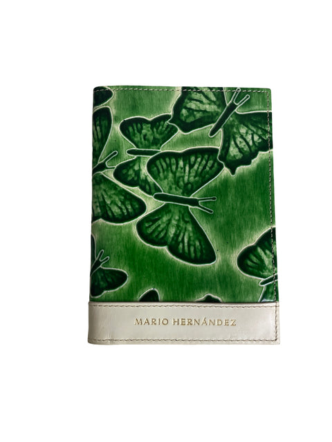 Cartera Mario Hernandez Sobre Tarjetero Cuero Verde - Talla U