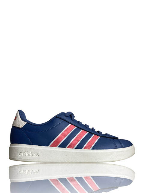 Zapatilla Adidas Suela de goma Cordones Azul - Talla 39