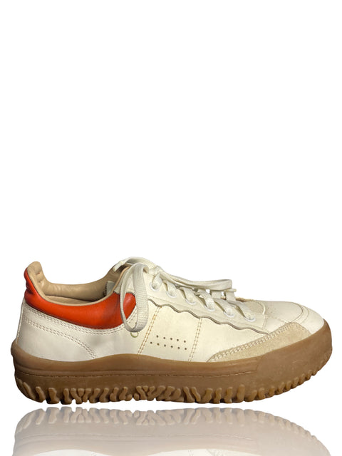 Zapatilla Chloé Franckie Plataforma Blanco - Talla 36