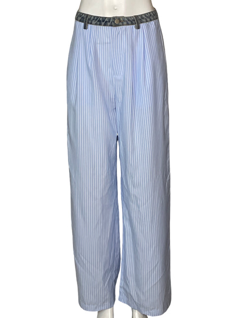 Pantalón Mimosa Rayas Azul - Talla S