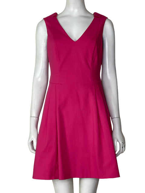 Vestido Karen Millen Plisado Rosado - Talla 6
