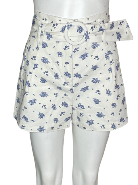 Pantalón Sezane Estampado Mini Morado - Talla 34