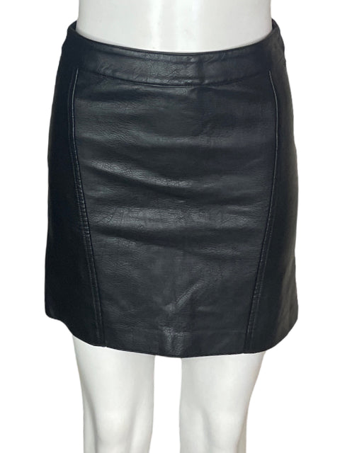 Falda Pepe Jeans Cuero Mini Negro - Talla XS