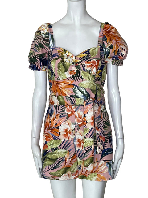 Romper Ela Estampado Floral Rosado - Talla 6