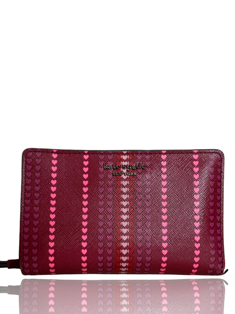 Cartera Kate Spade Wallet Cuero Rosado - Talla U