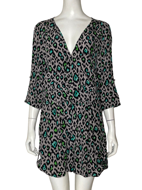 Romper Charlie Jade Estampado Gris - Talla M