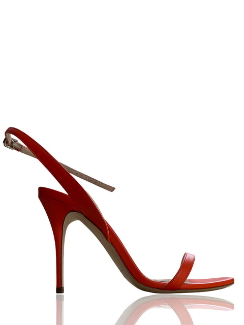 Tacón Ralph Lauren Tacón alto Naranja - Talla 38