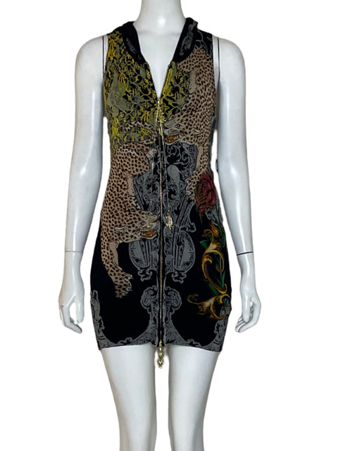 Vestido Christian Audigier 1958 Gris - Talla XS