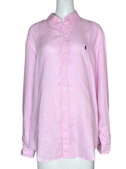Camisa Ralph Lauren Oversize Rosado - Talla L