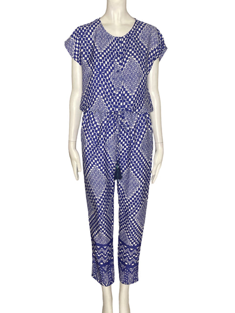 Mono Collective Collection Estampado Manga corta Azul - Talla XS