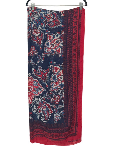 Bufanda Sinequanone Estampado Rojo - Talla U