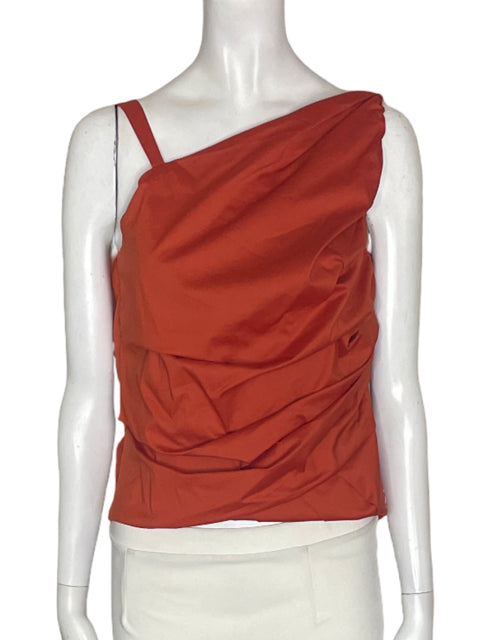 Blusa Liviana Conti Liso Sin mangas Naranja - Talla 40