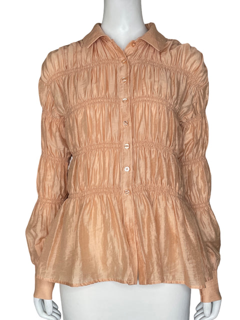 Blusa Scalpers Punto smock Naranja - Talla S