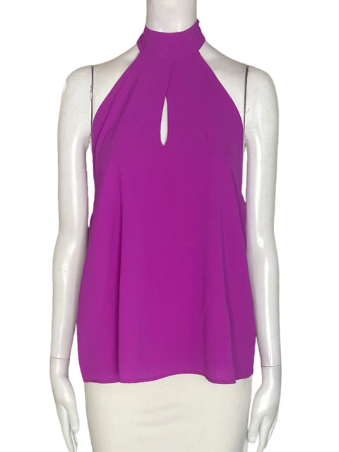 Blusa Tyche Liso Halter Rosado - Talla S
